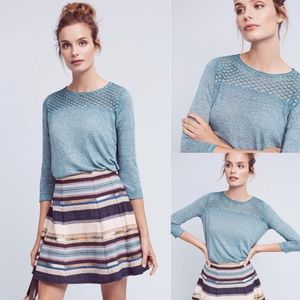 Anthropologie Akemi & Kin linen top